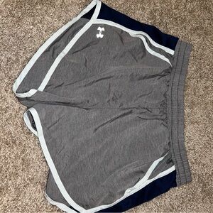 Under Armour Light Gray Performance Shorts